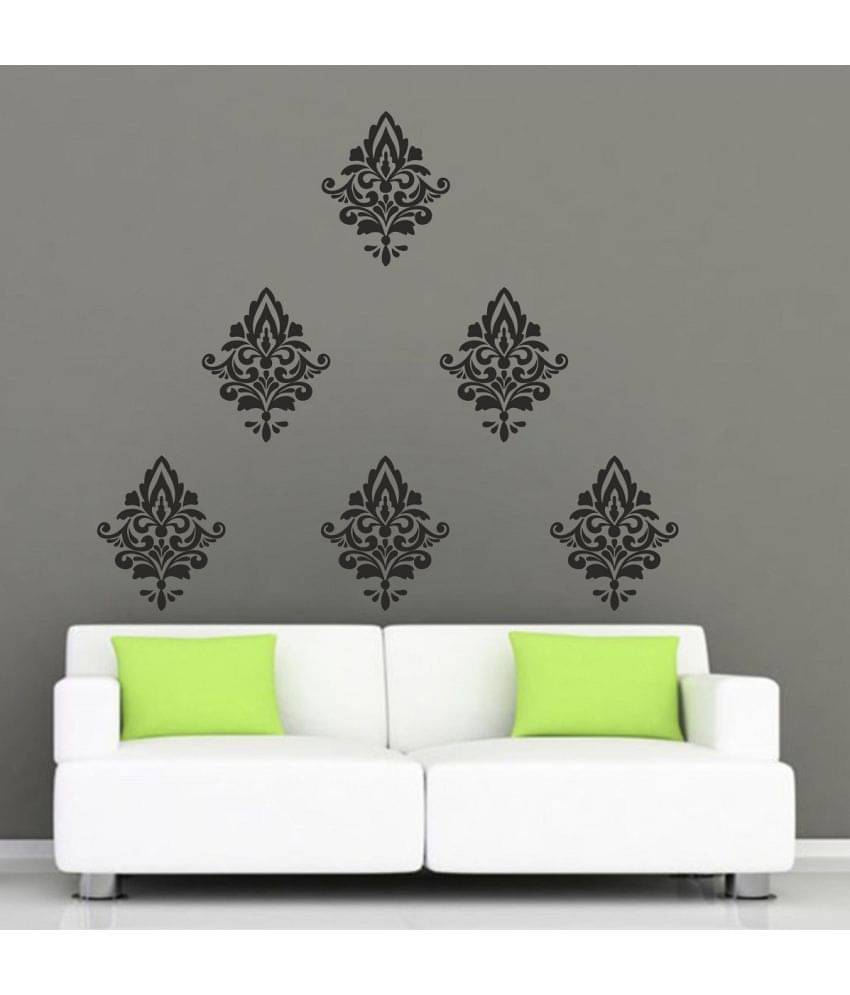     			Sticker Studio Flower Motif Floral Theme PVC Sticker