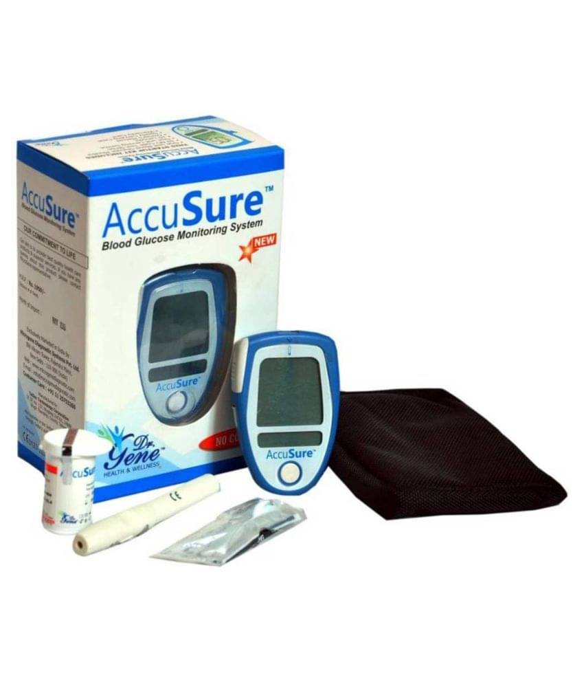     			Accusure Glucose Monitor with 25 Strips