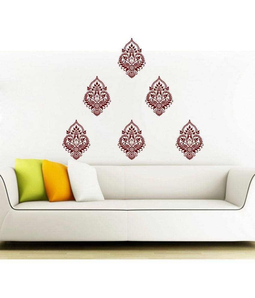 Sticker Studio Floating motif Floral Theme PVC Sticker Sticker Studio Floating motif Floral Theme PVC Sticker