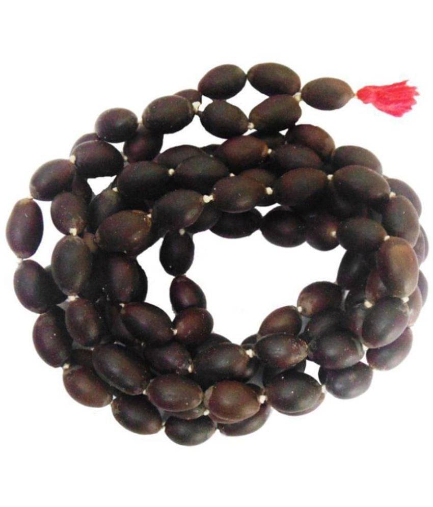     			Natural Lotus Seed Rosary - For Laxmi Puja / Kamal Gatta Mala