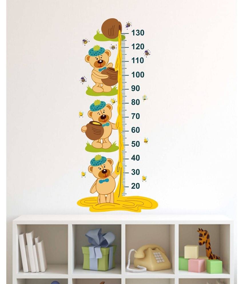 HAPPYSTICKY Kids Height Chart Cartoon Characters Cartoon Characters PVC Sticker HAPPYSTICKY Kids Height Chart Cartoon Characters Cartoon Characters PVC Sticker