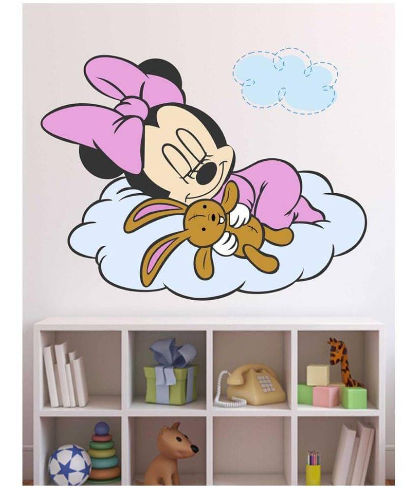 HAPPYSTICKY Micky Mouse Cartoon Characters Cartoon Characters PVC Sticker     			HAPPYSTICKY Micky Mouse Cartoon Characters Cartoon Characters PVC Sticker