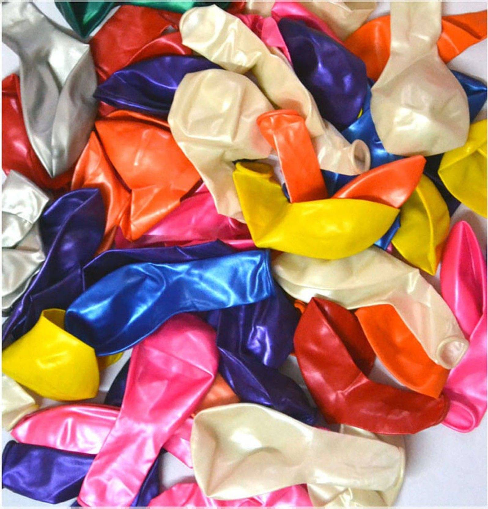     			Metallic Balloons  (Multi-Color Pack of 30)