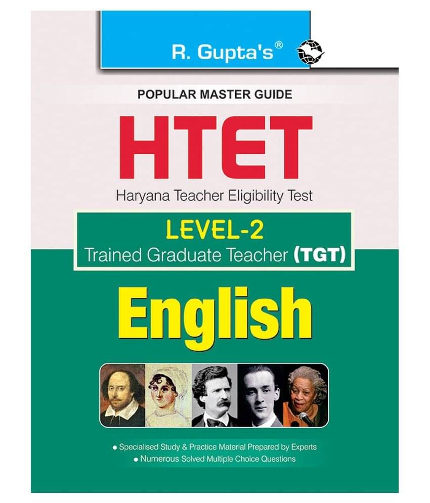 HTET (TGT) Trained Graduate Teacher (Level-2) English (Class VI to VIII) Exam Guide HTET (TGT) Trained Graduate Teacher (Level-2) English (Class VI to VIII) Exam Guide