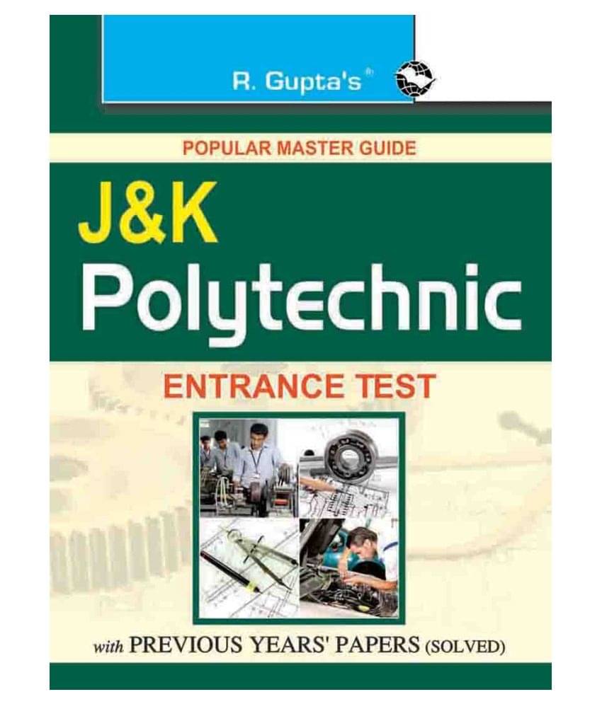     			J&K Polytechnic Entrance Test Guide