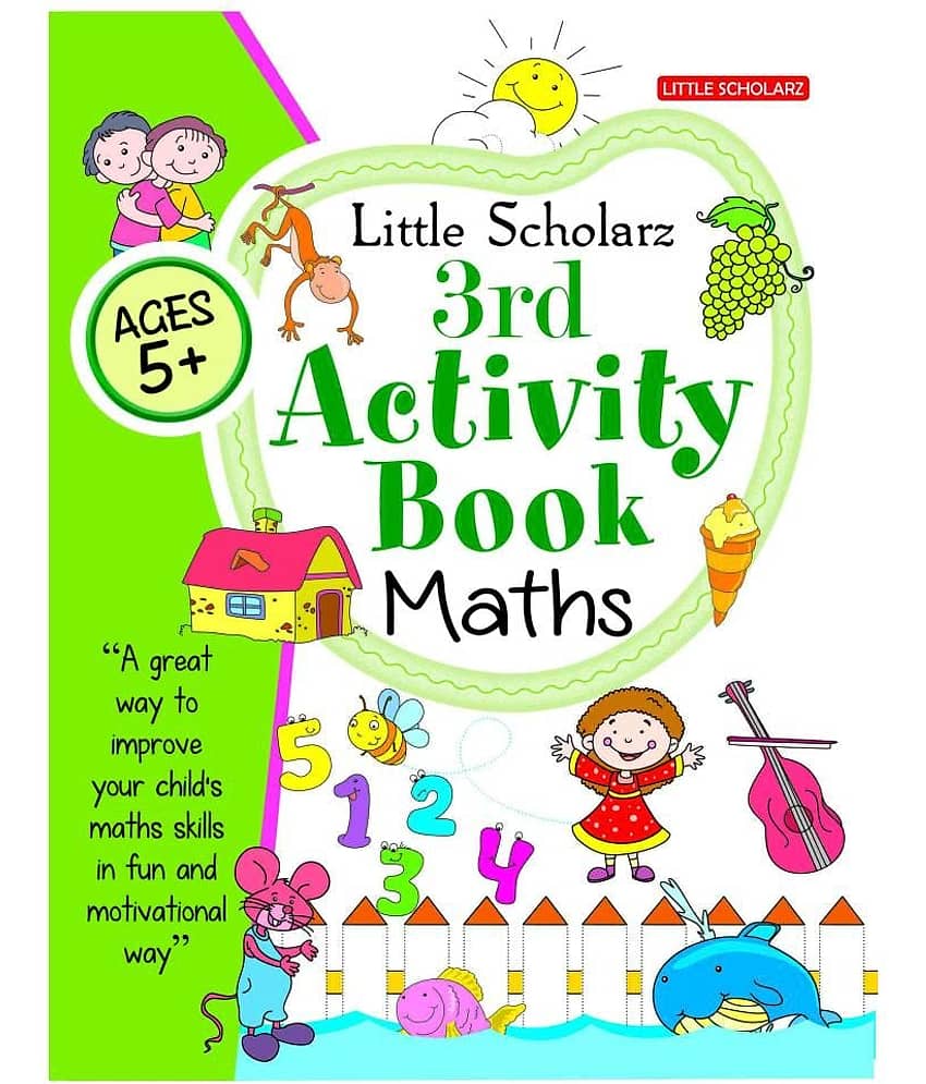 Little Scholarz 3rd Activity Book Maths - Stationery | Buy online on ZillyBuy