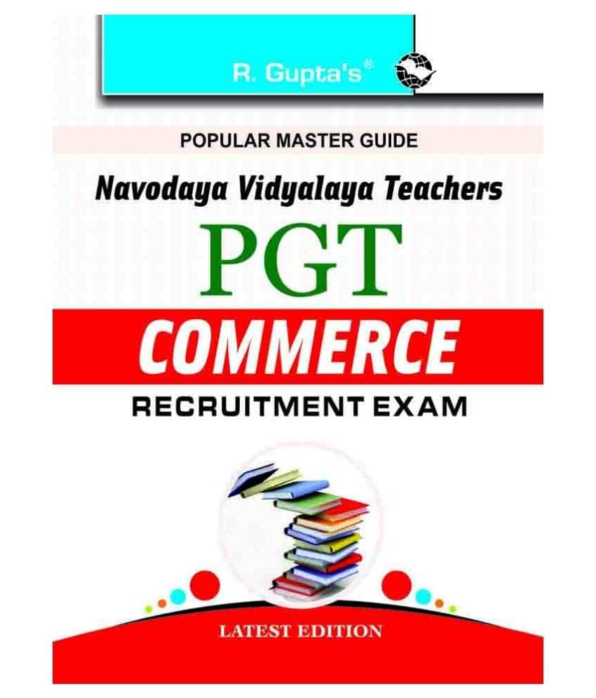     			Navodaya Vidyalaya: PGT (Commerce) Recruitment Exam Guide