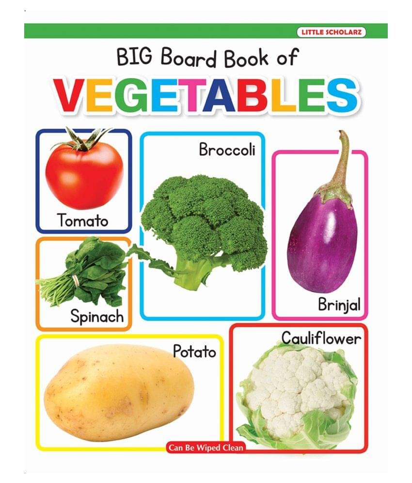     			New Big Board Book Of Vegetables