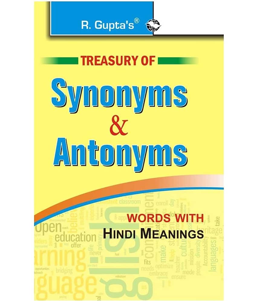 Treasury of Synonyms & Antonyms (words with Hindi Meanings) - Stationery | Buy online on ZillyBuy