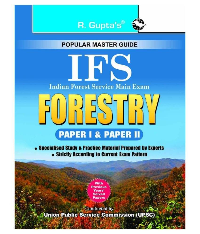     			UPSC-IFS Forestry Main Guide