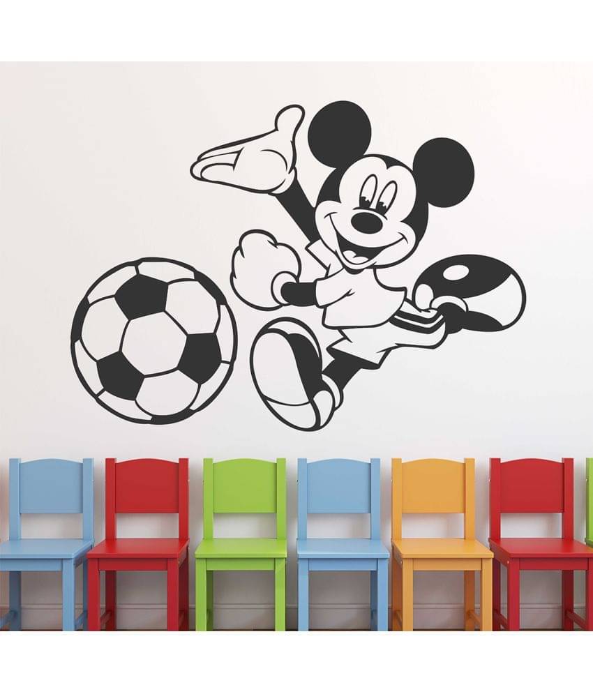 HAPPYSTICKY Micky Mouse Cartoon Characters Cartoon Characters PVC Sticker     			HAPPYSTICKY Micky Mouse Cartoon Characters Cartoon Characters PVC Sticker