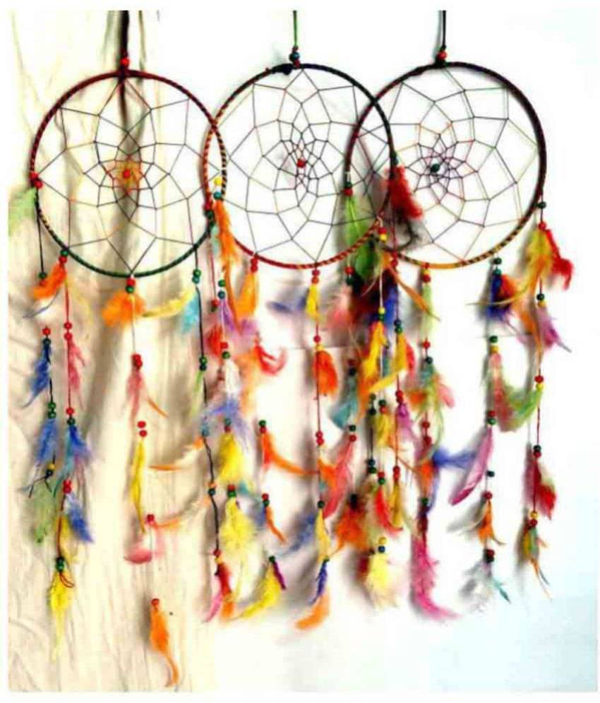     			Nitin Collection Dream Catcher Pack of 3 Set