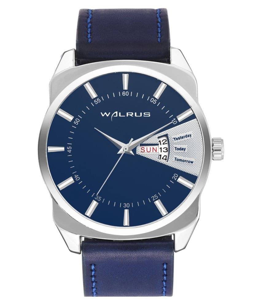     			Walrus John Blue Color Analog Men Watch-WWM-JOHN-030307