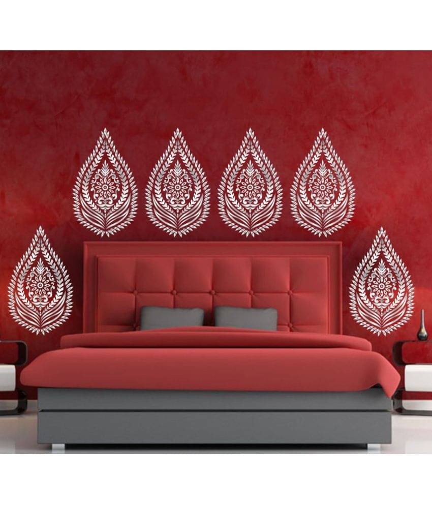 Sticker Studio Ugadi motif Floral Floral PVC Sticker Sticker Studio Ugadi motif Floral Floral PVC Sticker