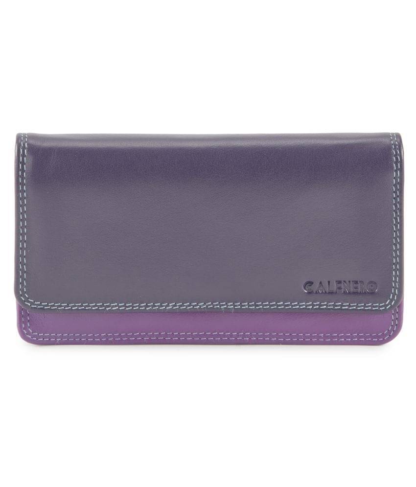     			Calfnero Purple Wallet