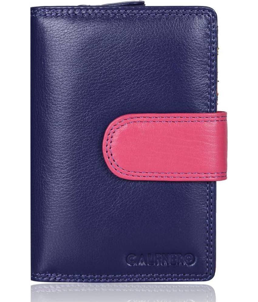 Calfnero Blue Wallet - Handbags | Buy online on ZillyBuy