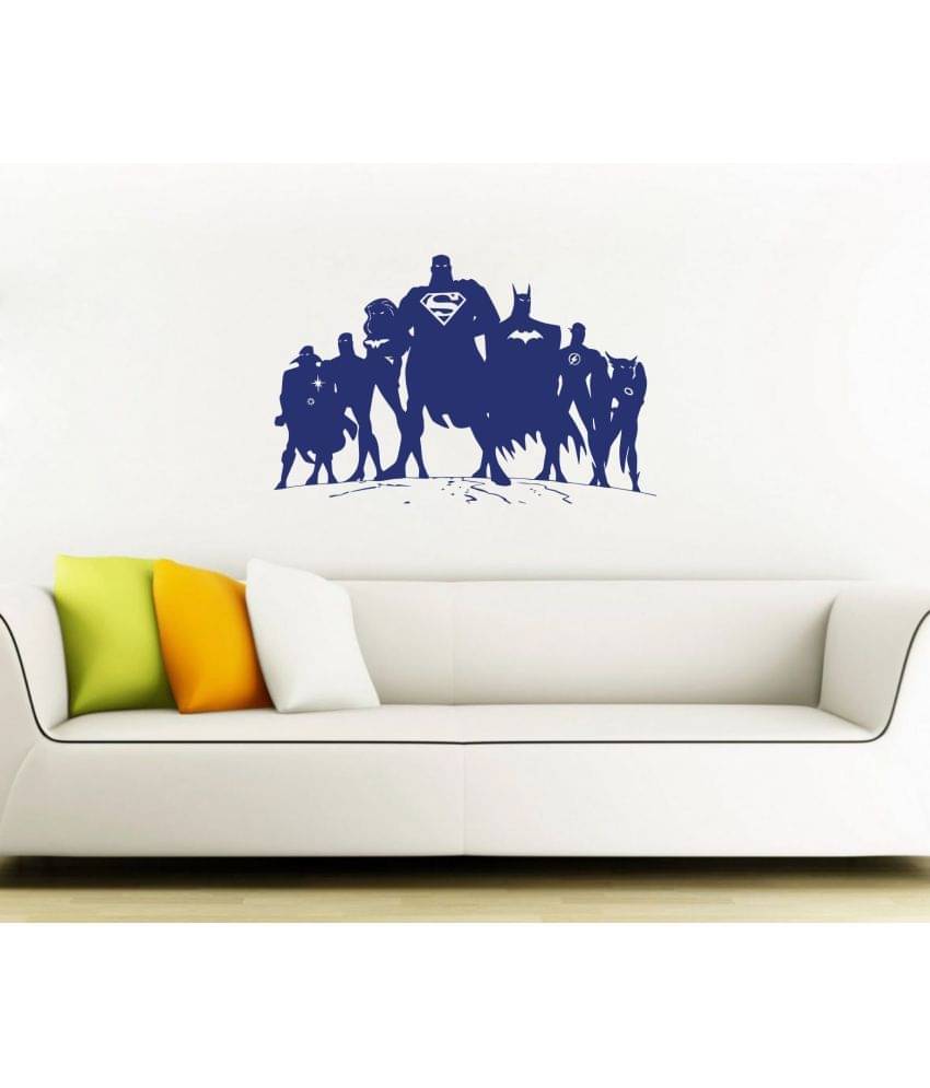 Decor Villa Super hero team Super Hero Super Hero PVC Sticker Decor Villa Super hero team Super Hero Super Hero PVC Sticker