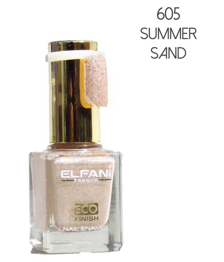 Elfani Nail Polish Snow Coat Textured Beige 9 mL Elfani Nail Polish Snow Coat Textured Beige 9 mL