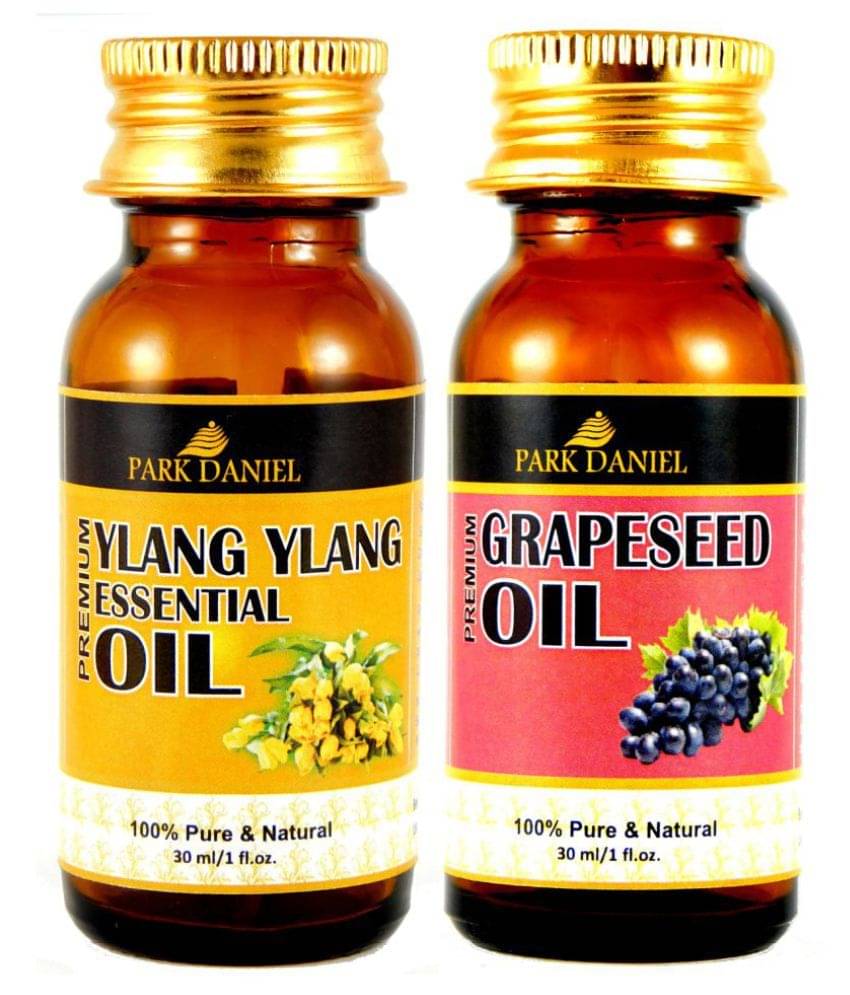     			Park Daniel Ylang Ylang & Grapeseed Oil(60 ml) 100% Pure & Natural 30 ml Pack of 2