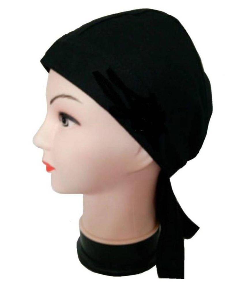     			FashMade Women's Solid Bandanna Caps