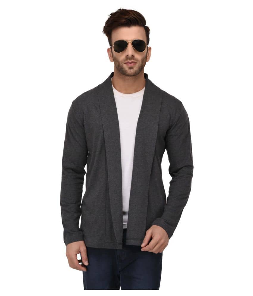 Rigo Black Shawl Neck Sweater
