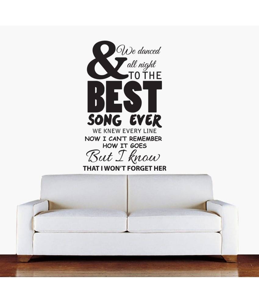 Sticker Studio Best song ever Motivational/Quotes Motivational/Quotes PVC Sticker Sticker Studio Best song ever Motivational/Quotes Motivational/Quotes PVC Sticker