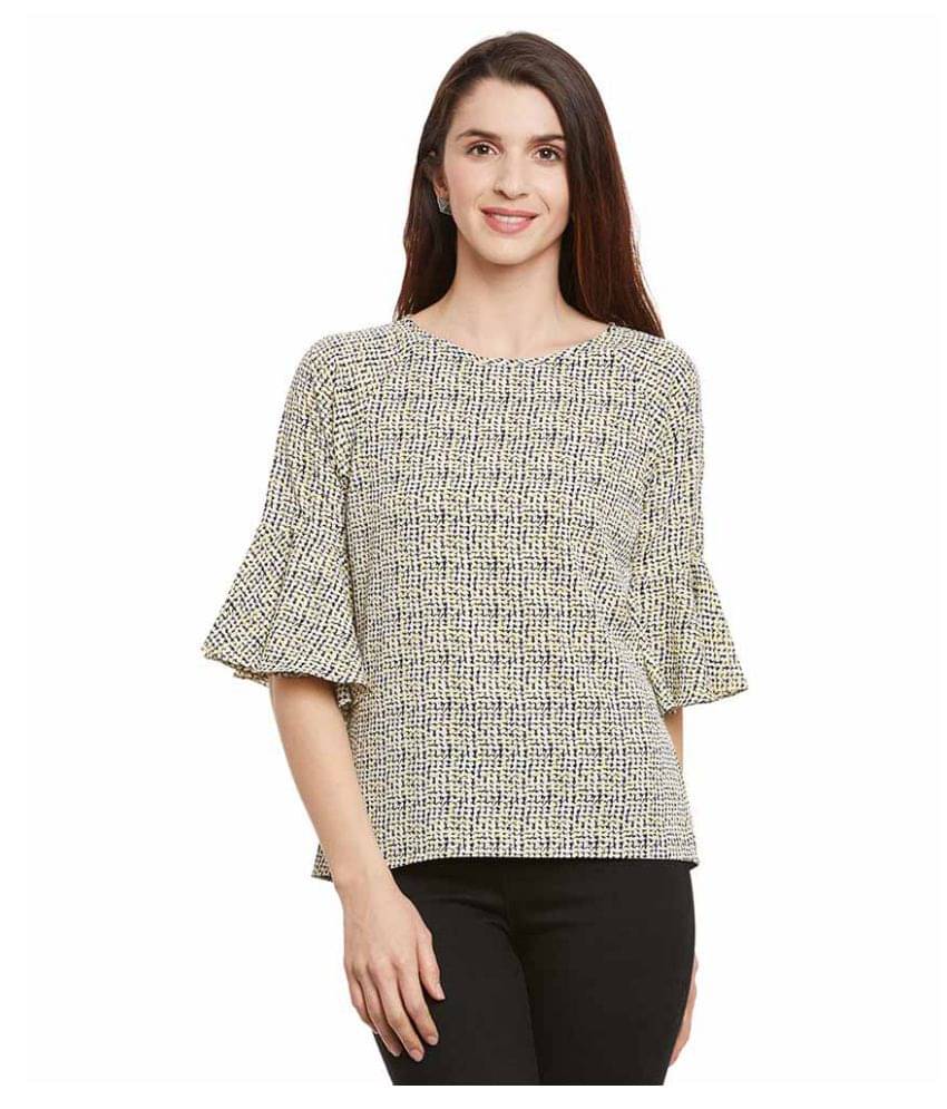     			Miss Chase Women's Crepe Regular Top ( Multicolor )