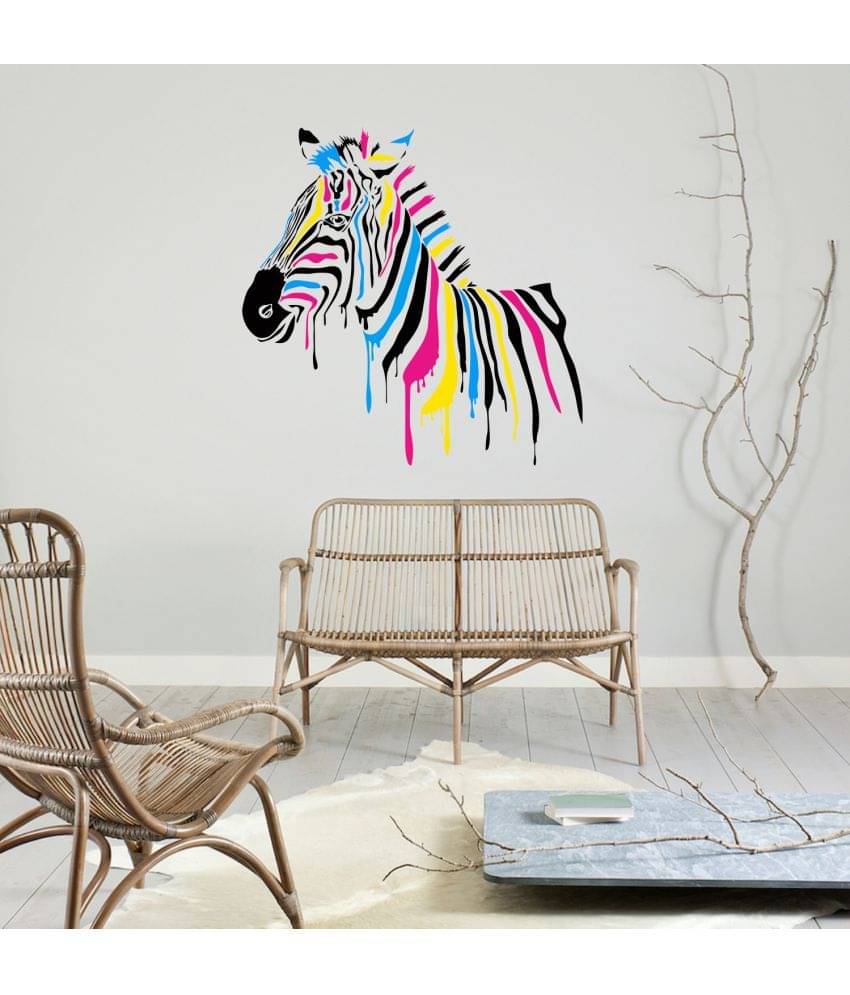 Decor Villa Zebra Animals Animals PVC Sticker Decor Villa Zebra Animals Animals PVC Sticker