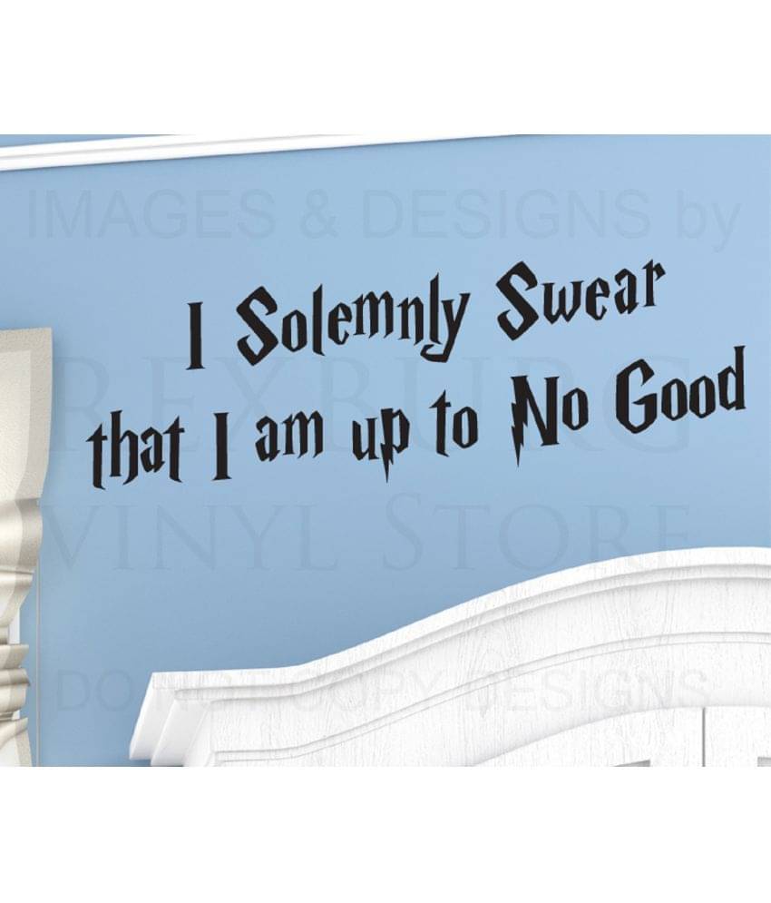 Sticker Studio I somenly swear Motivational/Quotes Motivational/Quotes PVC Sticker Sticker Studio I somenly swear Motivational/Quotes Motivational/Quotes PVC Sticker
