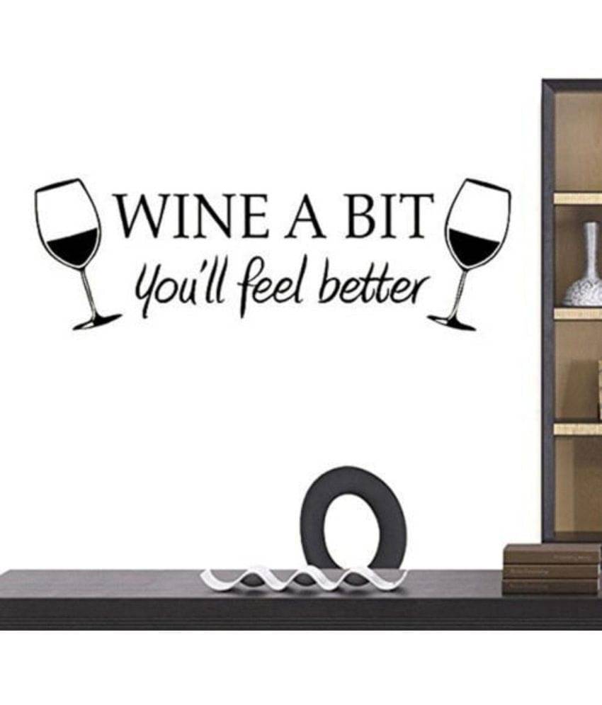 Sticker Studio Wine a bit Motivational/Quotes Motivational/Quotes PVC Sticker Sticker Studio Wine a bit Motivational/Quotes Motivational/Quotes PVC Sticker