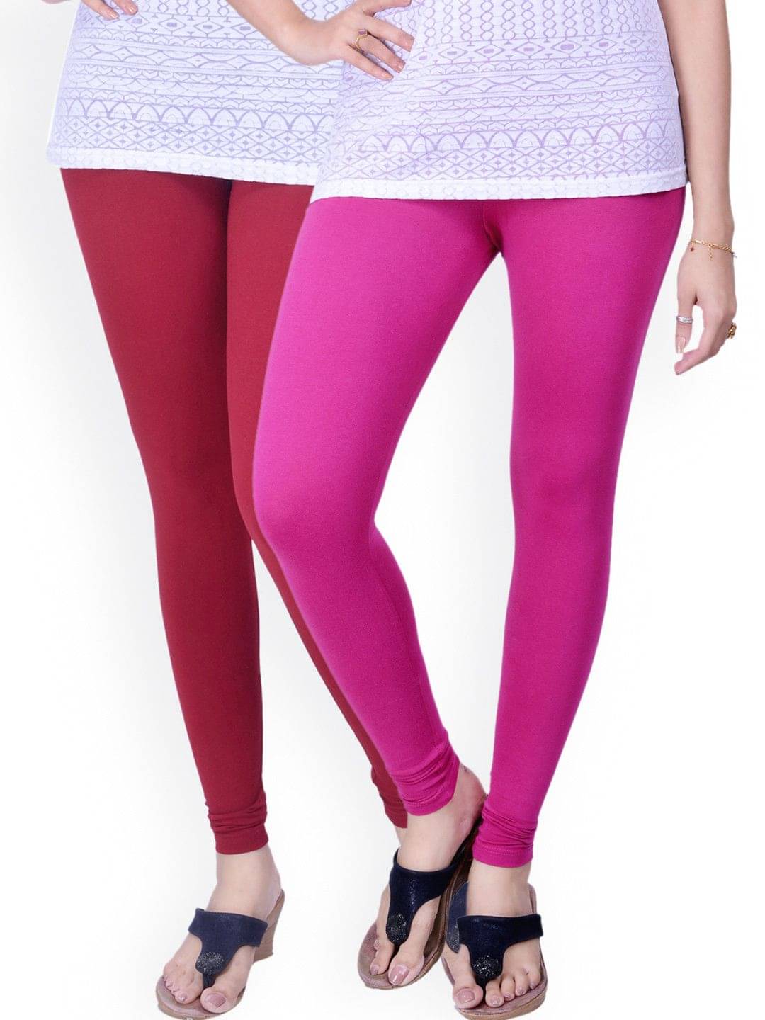     			TCG Cotton Lycra Pack of 2 Leggings