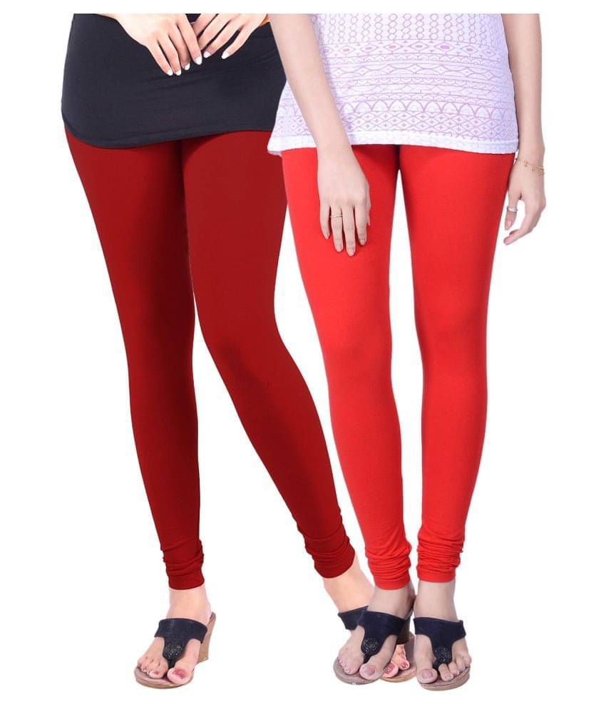     			TCG Cotton Lycra Pack of 2 Leggings