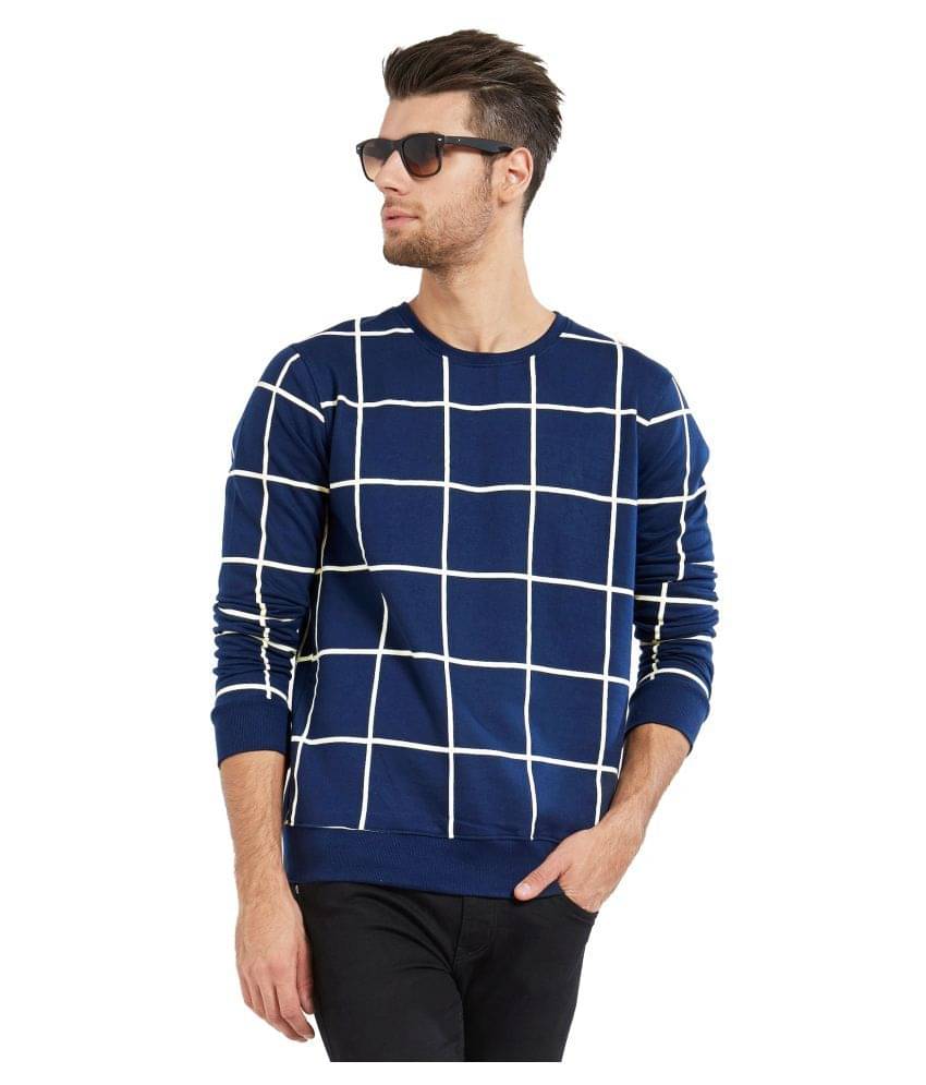     			Maniac Navy Round Sweatshirt