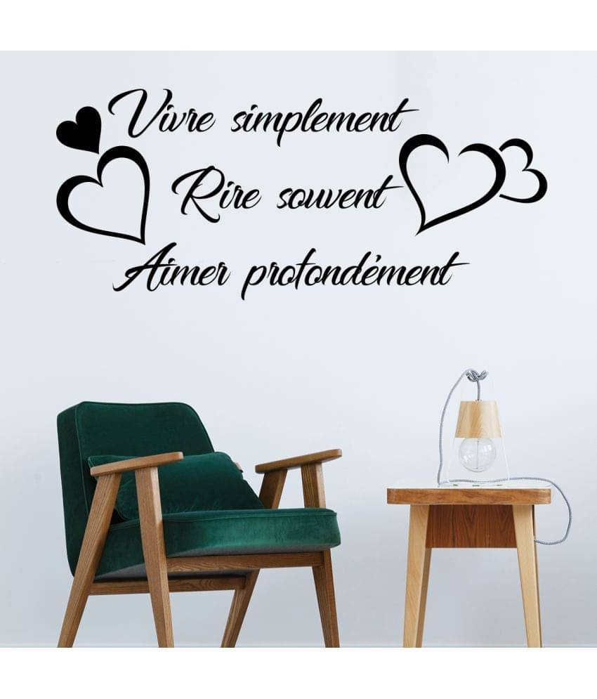 Sticker Studio Vive simplement Motivational/Quotes Motivational/Quotes PVC Sticker Sticker Studio Vive simplement Motivational/Quotes Motivational/Quotes PVC Sticker