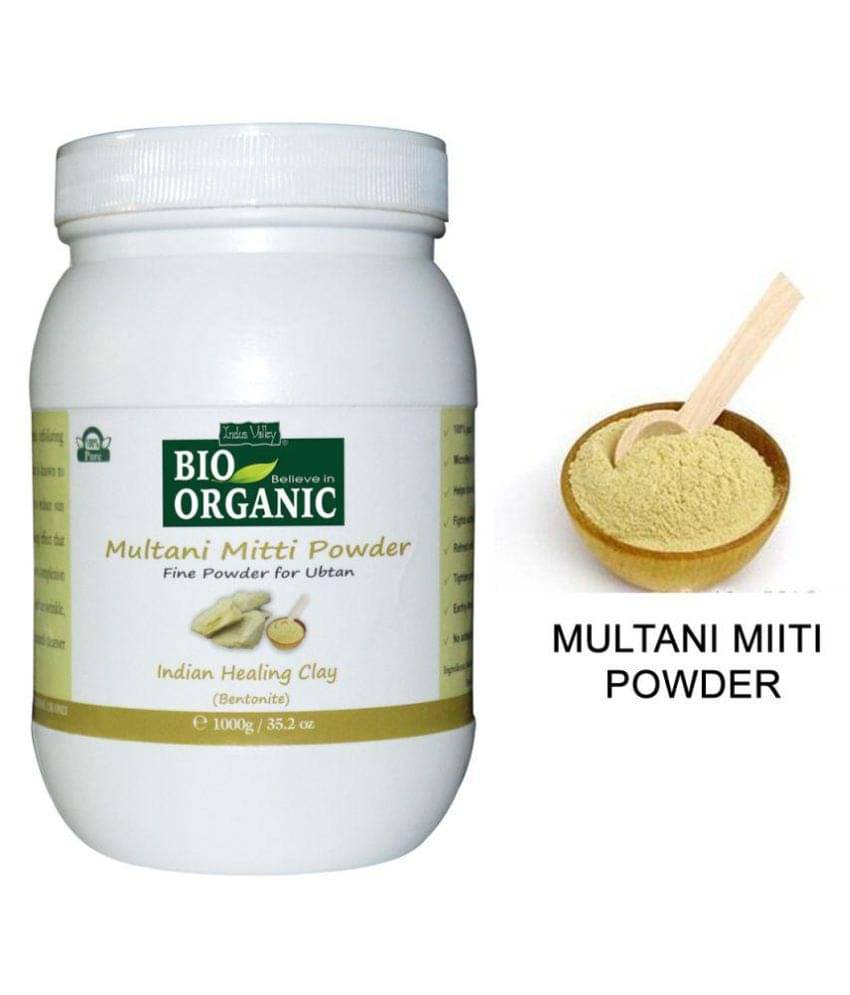 Indus Valley Multani Mitti Powder Clay Face Mask For All Skin Type 1 Kg (Pack of 1) Indus Valley Multani Mitti Powder Clay Face Mask For All Skin Type 1 Kg (Pack of 1)