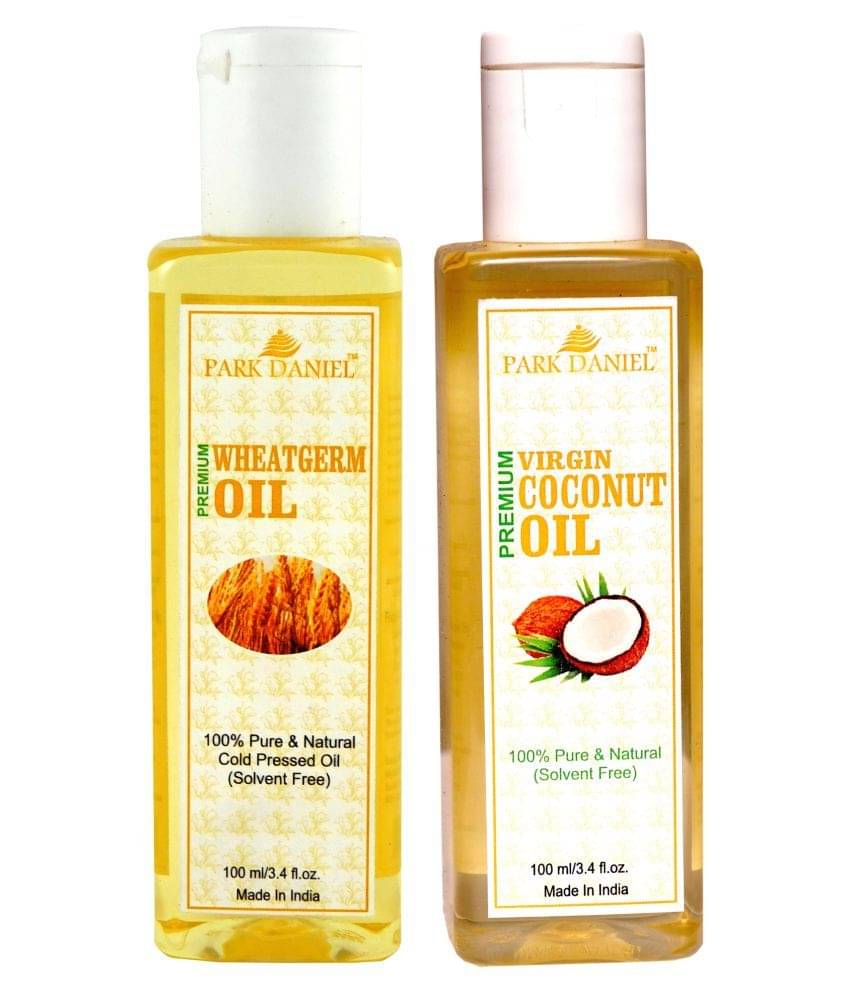 Park Daniel Premium Wheatgerm & Coconut Oil(200 ml) 100% Pure & Natural 200 mL Pack of 2 Park Daniel Premium Wheatgerm & Coconut Oil(200 ml) 100% Pure & Natural 200 mL Pack of 2