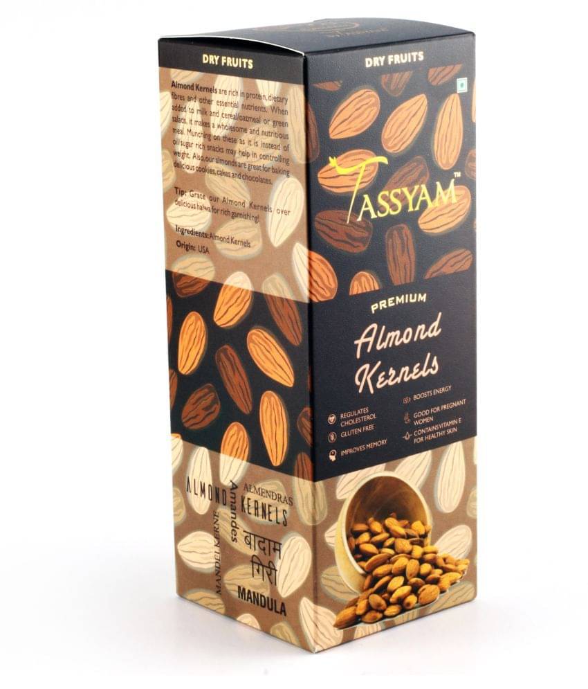 Tassyam Regular Almond (Badam) 250 gm Tassyam Regular Almond (Badam) 250 gm