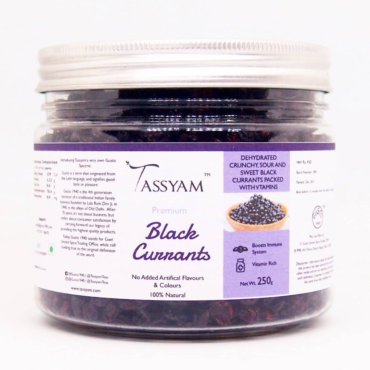     			Tassyam Regular Currant  (Kishmish) 250 gm