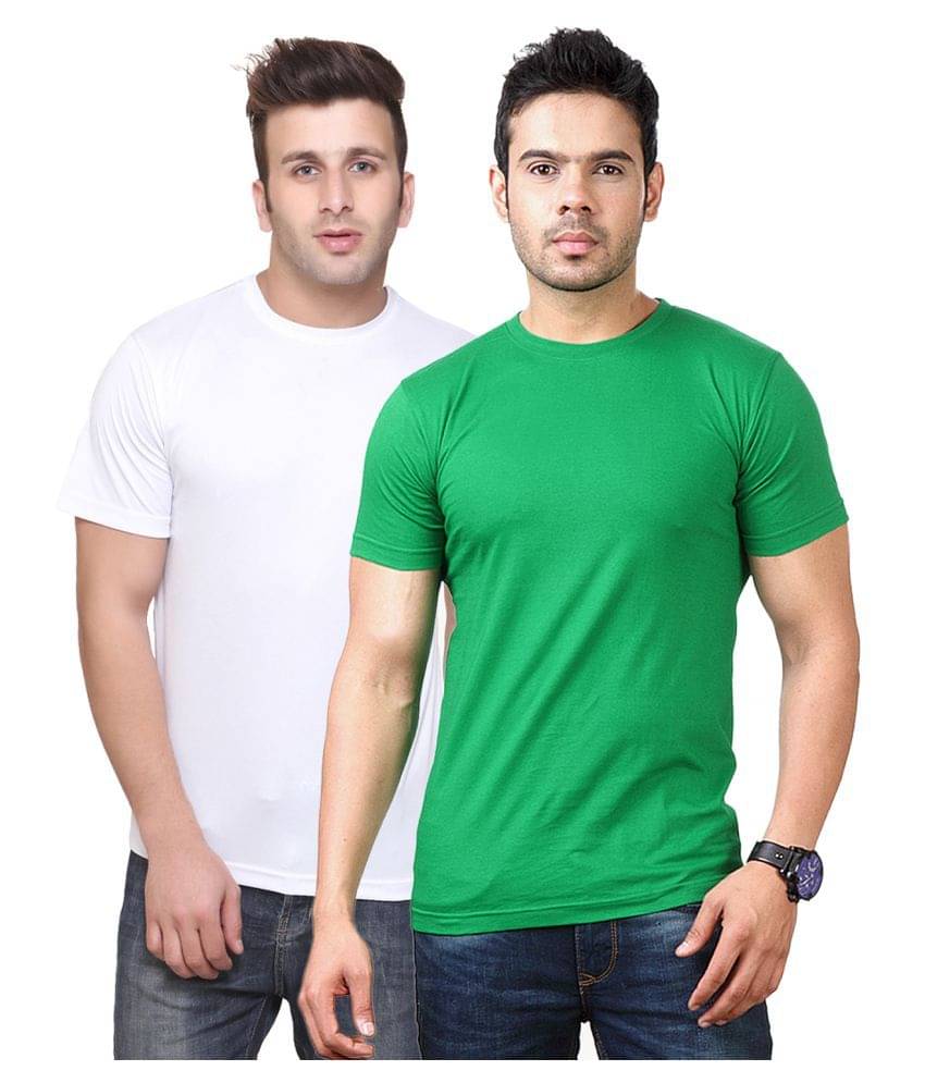     			CONCEPTS Multi Round T-Shirt Pack of 2