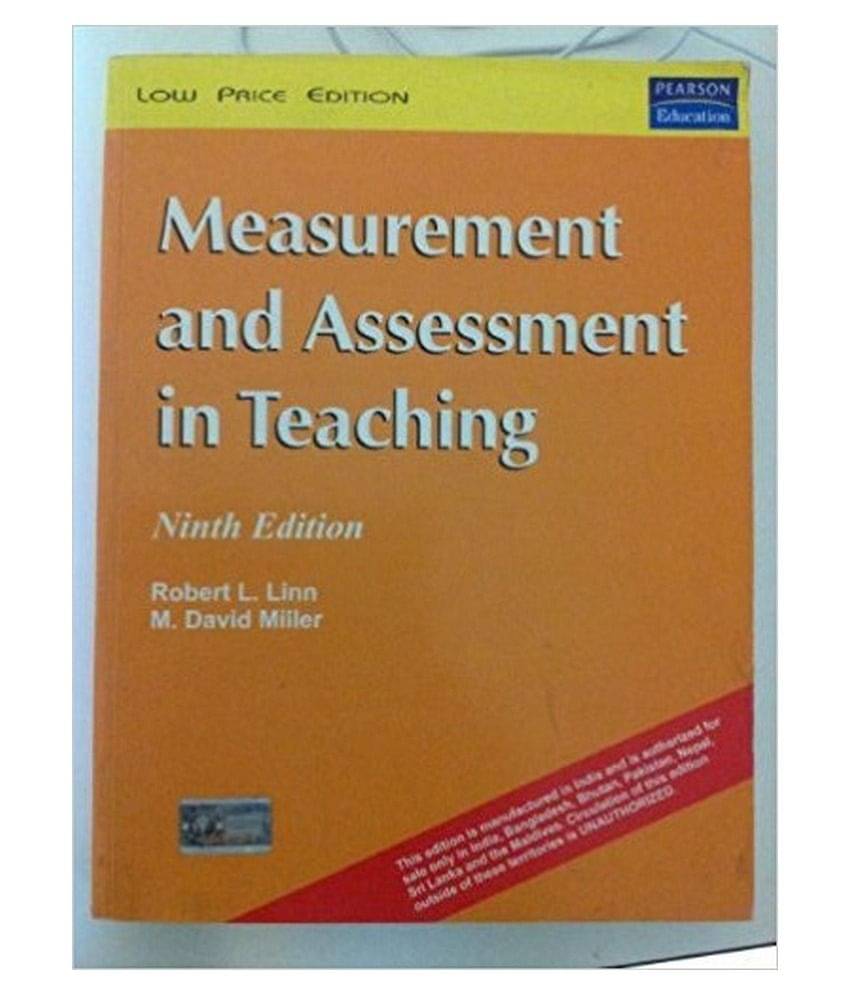     			Measurement & Assessment In Teaching