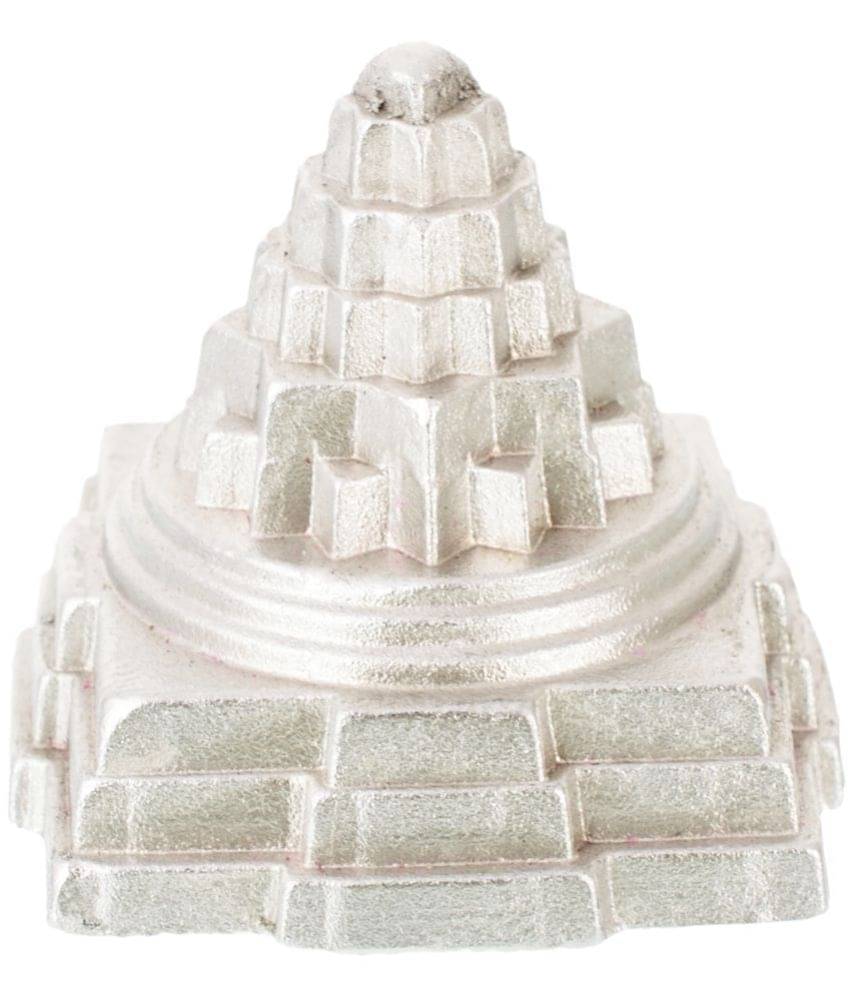 KESAR ZEMS Mercury Goddess Shree Yantra Idol For Wealth & Prosperity (2.25 x 2.25 x 2.25 cm, Silver) 33Gm. KESAR ZEMS Mercury Goddess Shree Yantra Idol For Wealth & Prosperity (2.25 x 2.25 x 2.25 cm, Silver) 33Gm.