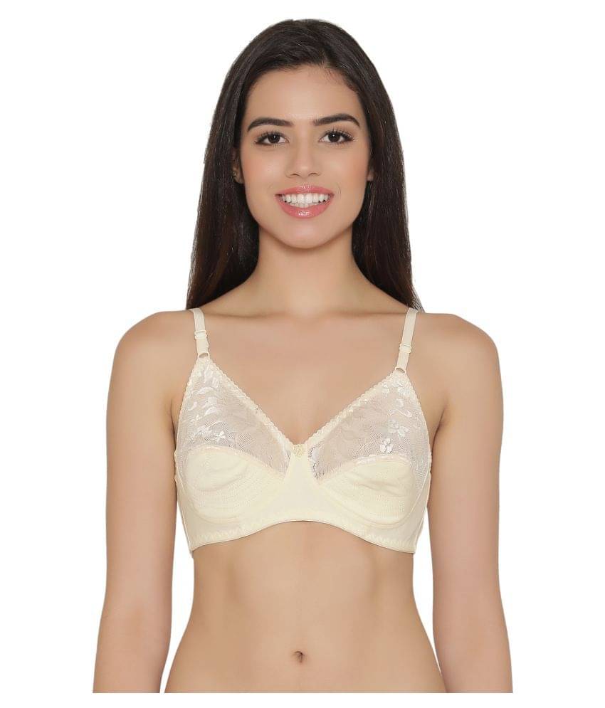     			Clovia Poly Cotton Non Padded Women's Shaping Bra ( Beige )