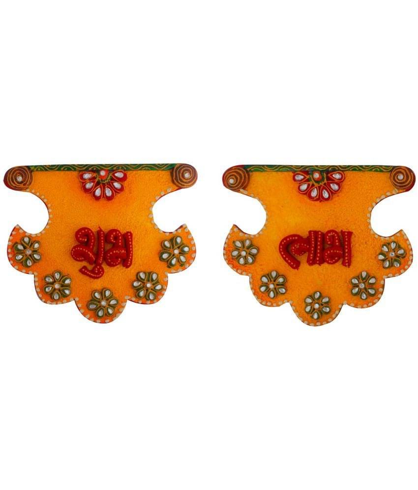 Halowishes Multicolour Wood Handicraft Showpiece - Pack of 1 Halowishes Multicolour Wood Handicraft Showpiece - Pack of 1