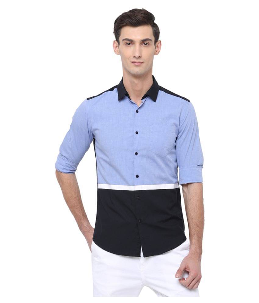 Black Coffee Navy Slim Fit Shirt Black Coffee Navy Slim Fit Shirt