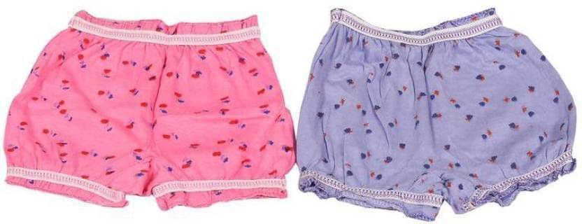     			Tahiro Pack of 2 100% Cotton Bloomers For Girls ( Multi )