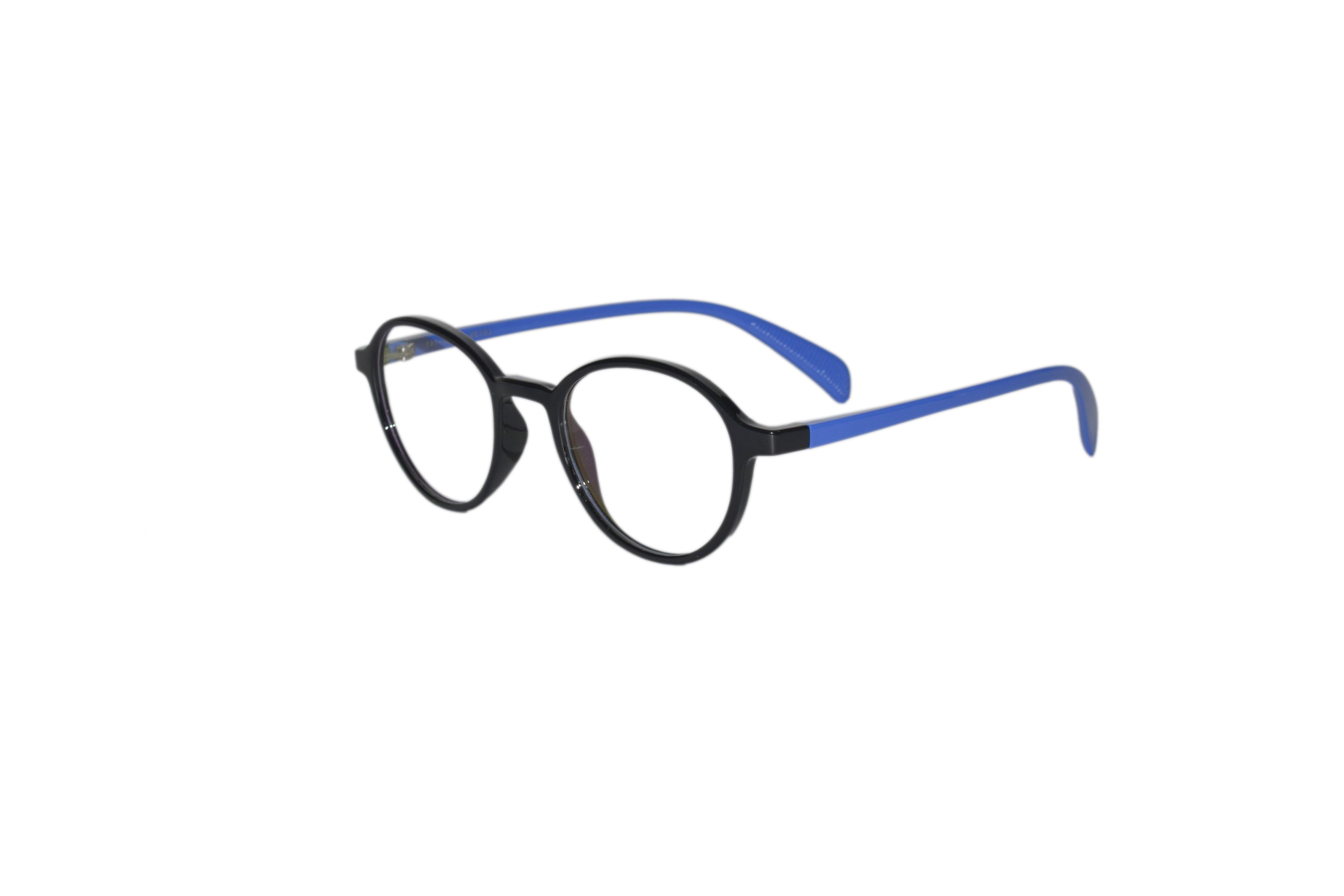    			Peter Jones Blue Round Spectacle Frame 6139BL