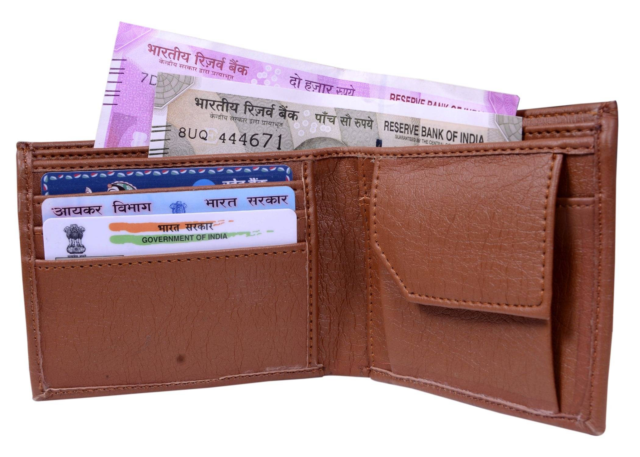 VSR THE GIFTS STORE OF VS Leather Tan Casual Regular Wallet VSR THE GIFTS STORE OF VS Leather Tan Casual Regular Wallet