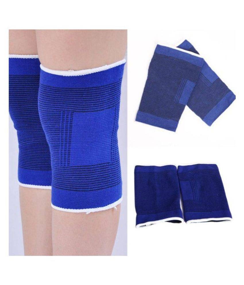     			Blue Volga Blue Knee Supports