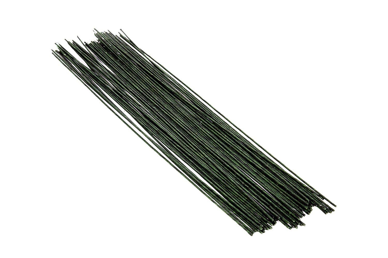 Vardhman Stainless Steel Hard Wire Green Cloth Tape Coated 12" Length,40 Wires, Floral Arrangement Accessory - Stationery | Buy online on ZillyBuy