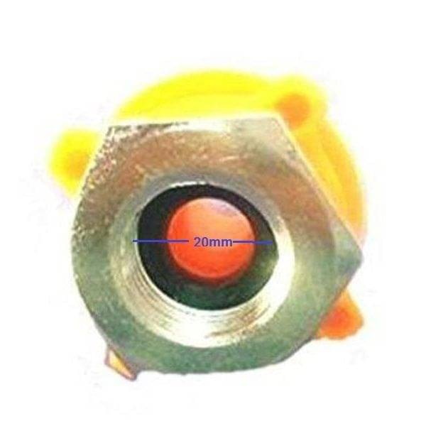     			PK TRENDZ WashingMachine InletTap Adapter-ConnectorNutType Plastic Gadget Tool